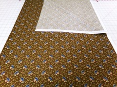 Lot of 2 Fabric pieces Moda/Simple Life 35×43 & Benartex/Savannah 36×45. A26-107