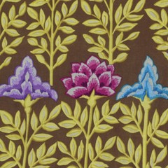Kaffe Fassett PWGP161 Mughal Brown Cotton Fabric By The Yard