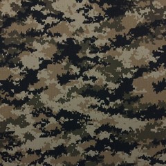 P KAUFMANN OUTDOOR CAMO KHAKI O4017 AOR OUTDOOR MULTIUSE FABRIC BY YARD 54″W