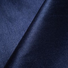 NAVY BLUE FAUX SILK POLY DUPIONI FABRIC TWO TONE MIDNIGHT BLUE 60″ BY THE YARD