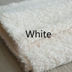 40×63″ Faux Sherpa Shearling Loop Wool Fabric Curly Fur Plush Clothes Toys Craft