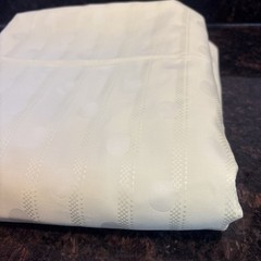 Five Star Creation Nigerian African Ivory Lace Fabric High Quality Cotton 5 Yard