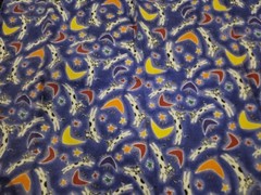 Lot of 3 17 x 22 Inch Animal Print Fabric Cats Turtles and Cows Perfect for DIY