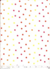 Summer Days Polka Dots – NEW Quilt Fabric – Half Yard