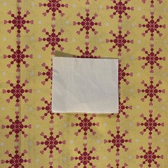 “Hugs & Kisses” Fabric By Linda Lum DeBono For Henry Glass Snowflake Hearts 1+Yd
