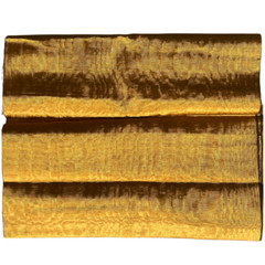 Warm Gold Silk Moire Fabric By 2 Meters, Watermark Patterned, Silk Moiré.