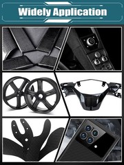 Kalolary 5FT Carbon Fiber Repair Kit, Carbon Fibers Fabric Resin Kit