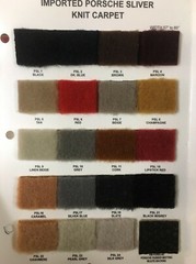 Porsche Sliver knit imported Carpet Fabric for Automotive Upholstery