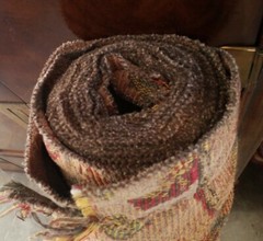 Damask Brocade Double-Sided Fabric Roll 56″W x 78 yds long (234 in) Floral Vtg