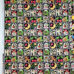 Mary Engelbreit Fabric Love Family Friend Home Patch ME Ink 2000 BY THE YARD