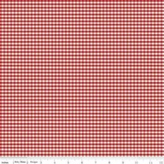4 Fat Quarters Bundle Riley Blake Basics Red Pack Stripes Dots Gingham Cotton