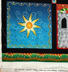 The Bravest Dragon, Avlyn Fabric, Nancy Smith, Lynda Milligan, Panel, Fairytale