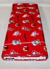Ohio State Buckeyes ~ Logo Pattern College Cotton Fabric 1/4 Yard 9” X 44”