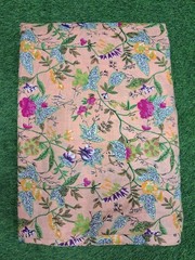 25 Yard Hand Block Print Handmade Cotton Indian Natural Sanganeri Printed Fabric