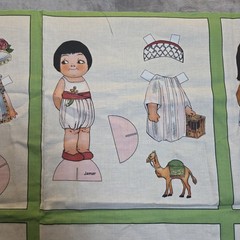 Paper Dolls 8 Characters By Sibling Arts Studio For Newcastle Fabric