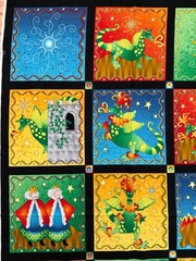 The Bravest Dragon, Avlyn Fabric, Nancy Smith, Lynda Milligan, Panel, Fairytale