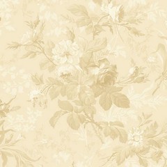 MARCUS FABRICS – Kathleen’s Story by Christine Schulte – Monotone Floral –