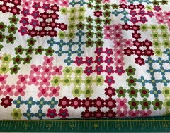 ROBERT KAUFMAN- POP THE POSIES –ORGANIC COTTON– MANY CHOICES– BY THE YARD