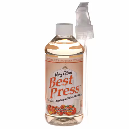 Best Press Spray Starch Peaches & Cream 16oz # 60130 – Carmon’s Quilt Shop