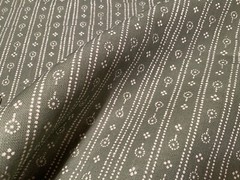 1.75YD PARKER & JULES Birdlip Hunter Colorway 100% Oyster Linen Fabric Belgium