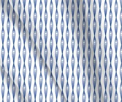Porcelaina Streamer Stripe White Cotton Quilt Fabric Sale 5507WB By half yard