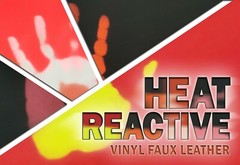 Vinyl Upholstery Temperature Change Heat Reactive Faux PU Leather 54″ Sold BTY