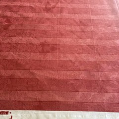 P Kaufmann Stripe Upholstery Fabric 7 Yd x 56″w Coral Reds Textured Pillows