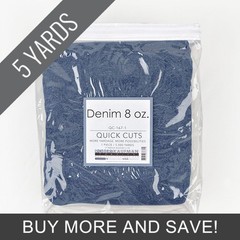 Lt Indigo Denim 8 Oz – 5 Yard Quick Cut by Robert Kaufman