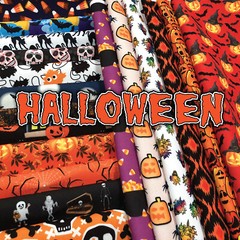 Halloween Home Decor Fabric Polyester 62″ W Sold by the Yard