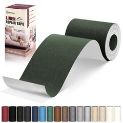 Linen Repair Tape 4×79 inch, Self Adhesive Linen Fabric Patches-16 colors