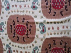 SAMARKAND Suzani Print Brunschwig & Fils Linen Blend fabric 63″L x47″ w