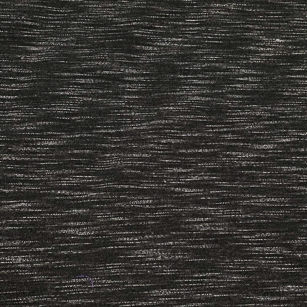 Fabric Black Space Dye 1.8 Yards X 70” Poly Spandex High Performance Activewear