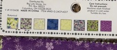 New! 102 Assorted Fabric Squares 5” X 5” Pre-Cut Quilting Charms Packs (4)