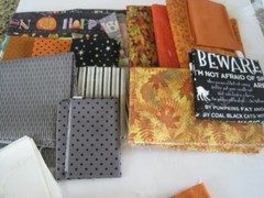 Halloween High End Quilters Fabric Plus Unfinished Table Runner Lot 2 lb 8 oz