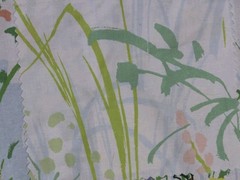 GREEFF By Warner Fabric Sample “Poems” By “Sound of Spring” 35″ L x 26″ W Cotton