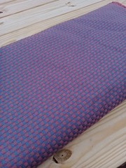 Upholstery Woven Heavy Weight Fabric Geometric Pattern Reds Greens 7′ X 54″