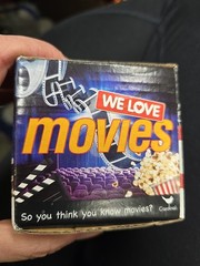 We Love Movies – Cinema Trivia Questions Boxed Card Game – Family Fun