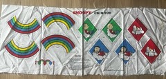 Snoopy crib Toy Fabric Panel