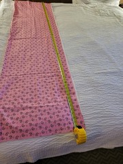 Pink Double Horseshoe Western Fabric Wild Wild West Paisley 70″x40″ Cotton Quilt