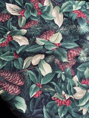 1 yd cut – Evergreen Pinecone Holy Forest Cotton Print – Hobby Lobby