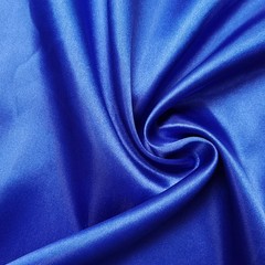 Plain Satin 58″Wide By Yards Soft Charmeuse Fabric Scarf Craft DIY Material Blue