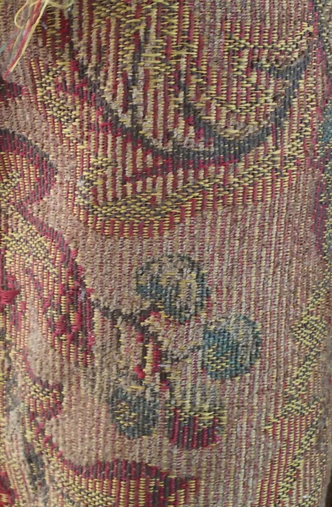 Damask Brocade Double-Sided Fabric Roll 56″W x 78 yds long (234 in) Floral Vtg