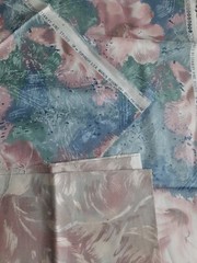 VTG 80s 90s Upholstery Fabric Remnants / Samples Stanley King Studio Teflon+