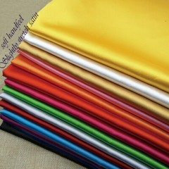1 yard X 1.48 meter Slightly Stretch Satin Material Charmeuse Fabric