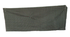 New Jo-ann Fabrics 32 “W X 12” L Red Apples on Dark Green Cotton Craft Quilt Sew