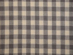 Diamond Textiles Grey Large Check Cotton Homespun DIY Quilt Sewing Fabric