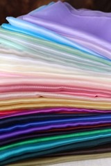 Dusty/Rose Crystal Sheer Organza Fabric By the Yard 161