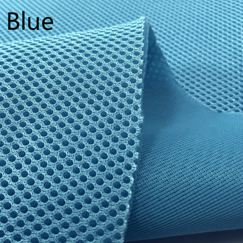 1M 3D Air Mesh Fabric Thick Three Layer Sandwich Spacer Shoes Car Seat DIY Craft