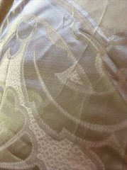 110”wide 60% Silk 40%Cotton Jacquard Fabric lining Home Deco pillowcase bedding