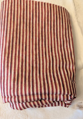 Assorted Print Fabric Remnants Lot – Kona Bay Green & Red Stripes Checks